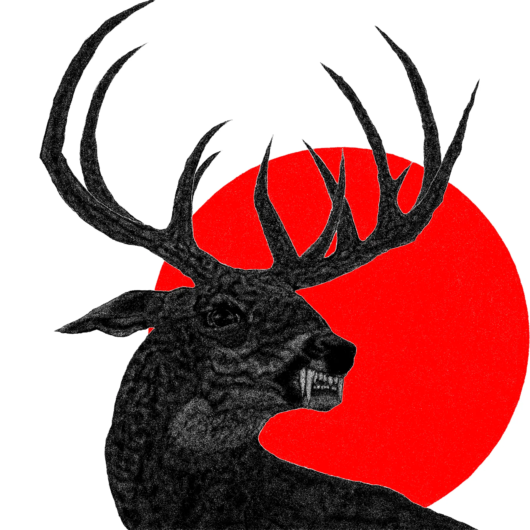 Krampus’ Reindeer variation 2
